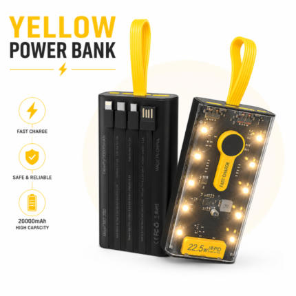 Yellow Power Bank
